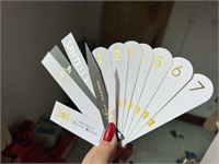 BLOTTER TESTER PER PROFUMI IN CARTA COTONE